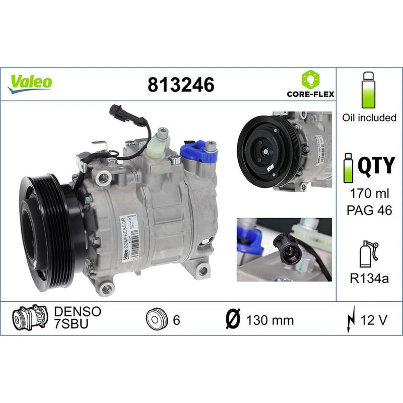 Valeo Air Conditioning Compressor 813246