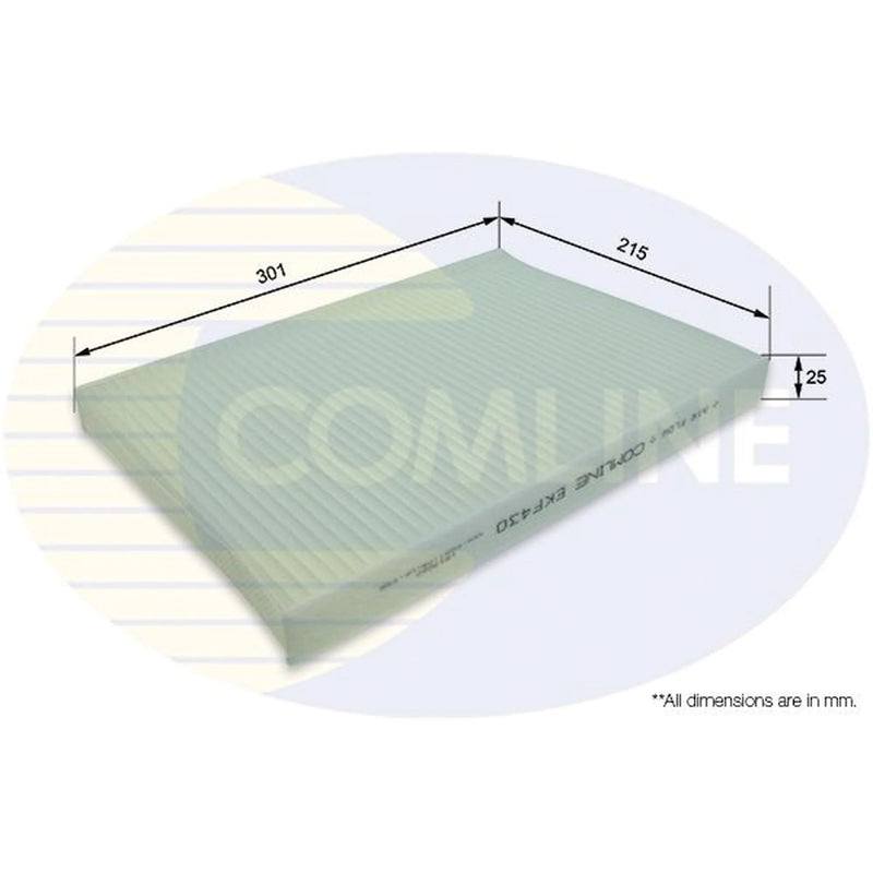 Comline Cabin Air Filter (Pollen Filter) EKF430