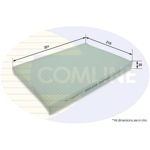 Comline Cabin Air Filter (Pollen Filter) EKF430