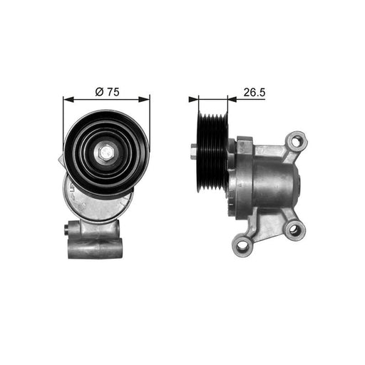Gates Auxiliary Belt Tensioner T38357