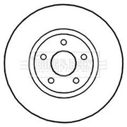 Borg & Beck Front Brake Discs BBD5218