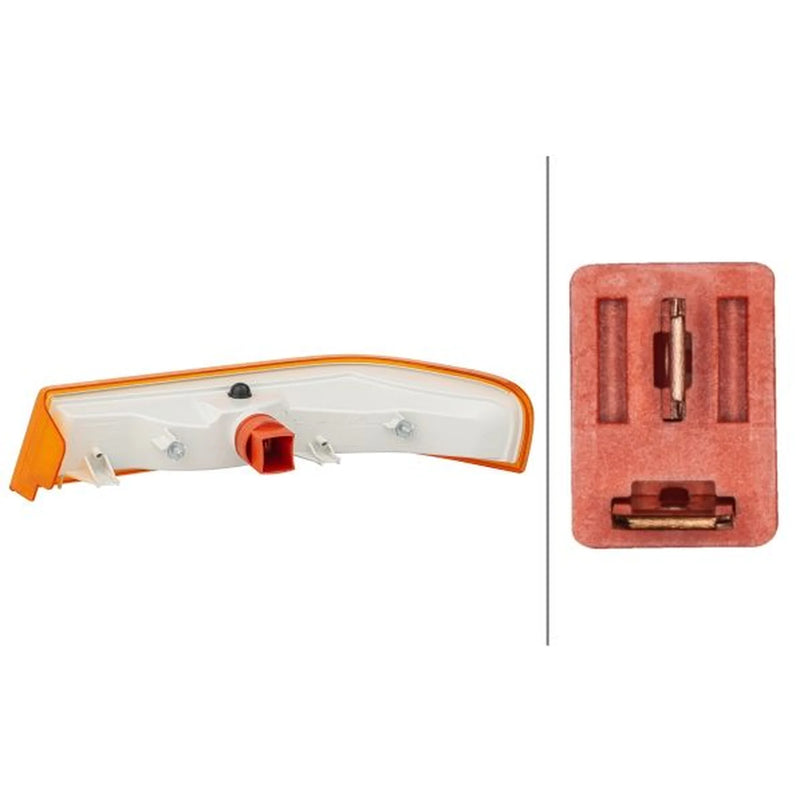 Hella Direction Indicator Light Right Front 2BA 007 775-061