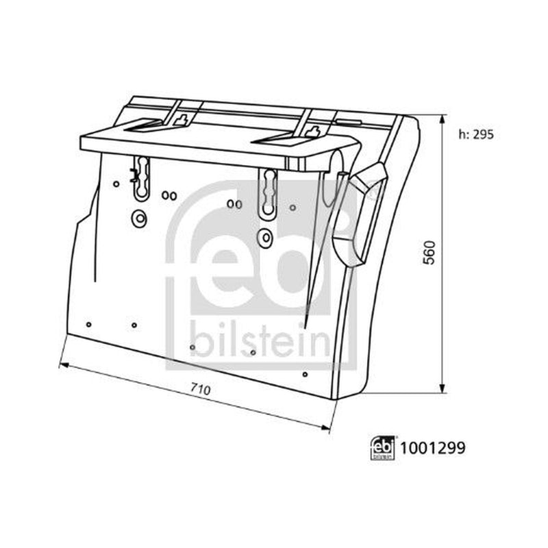 Febi Wing Wide High 1001299