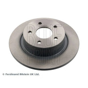 Blue Print 2 x Solid Rear Brake Discs ADF124328