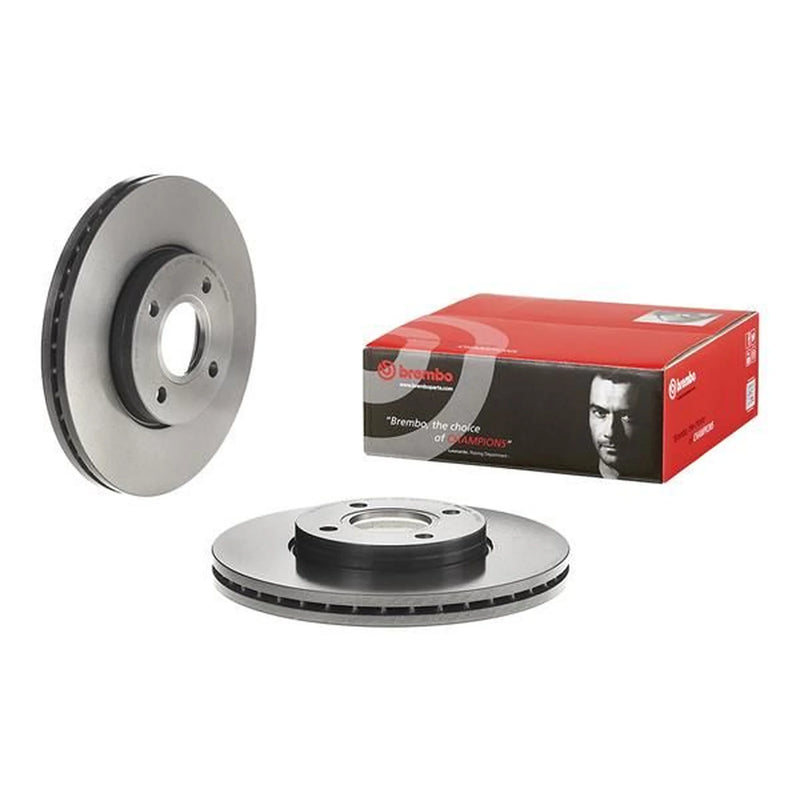 Brembo 2 x Internally Vented Front Brake Discs 09.B588.21