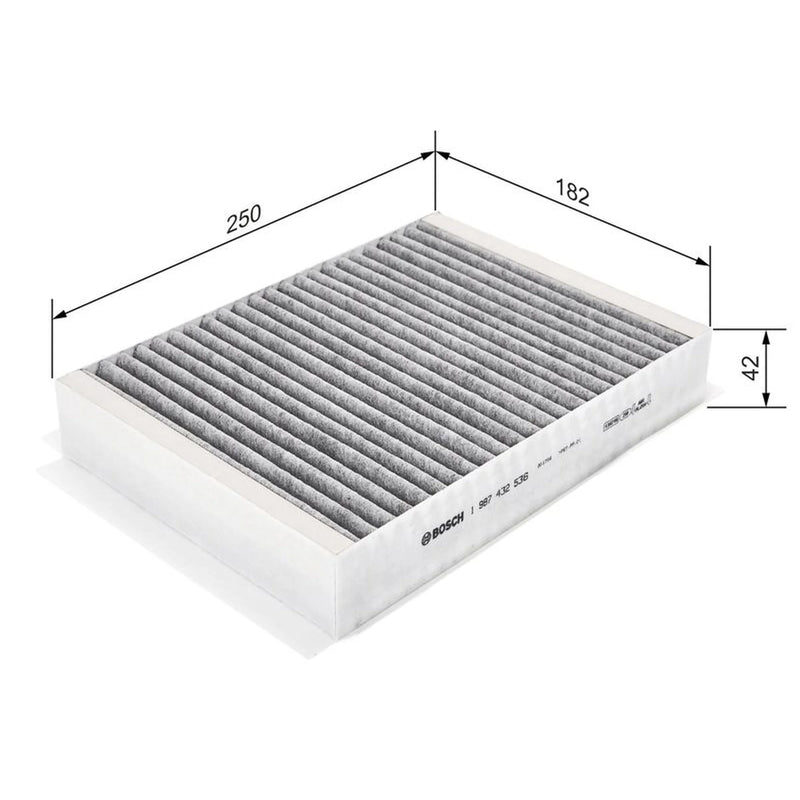 Bosch Cabin Air Filter (Pollen Filter) 1 987 432 536