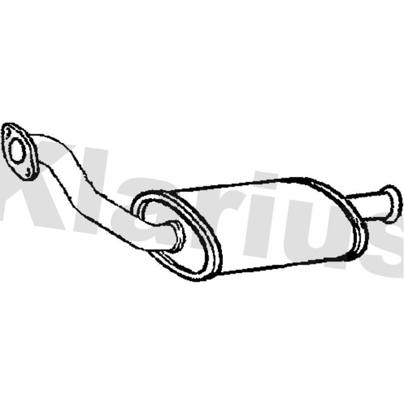 Klarius Box With Front Pipe Front PG762C