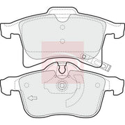 Apec Front Brake Pad Set PAD1348