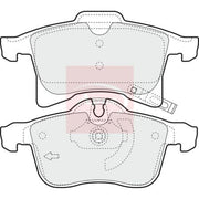 Apec Front Brake Pad Set PAD1348