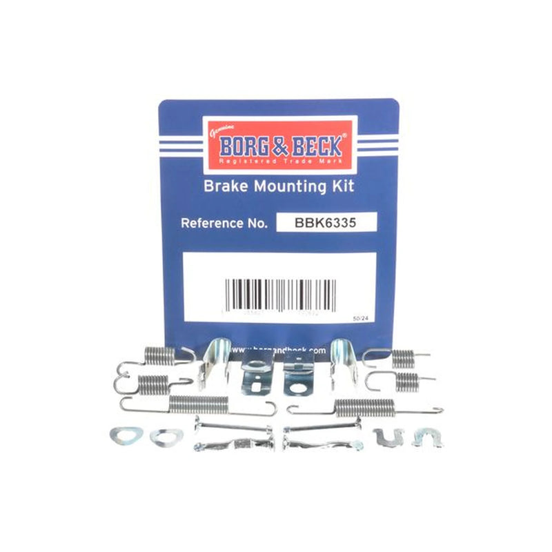 Borg & Beck Parking Brake Shoe Accessory Kit Rear BBK6335
