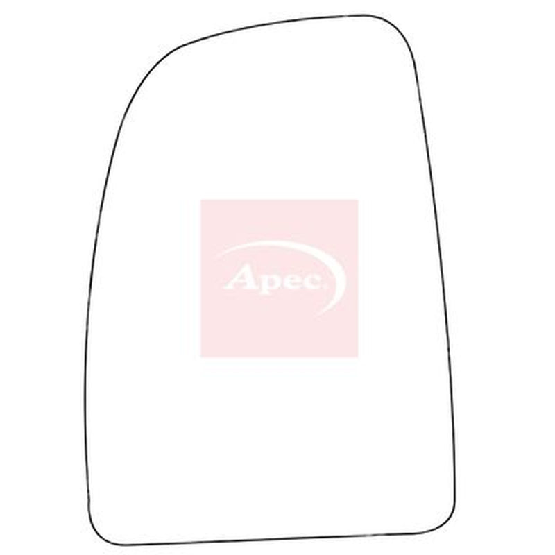 Apec Exterior Wing Mirror Glass Left AMS2071