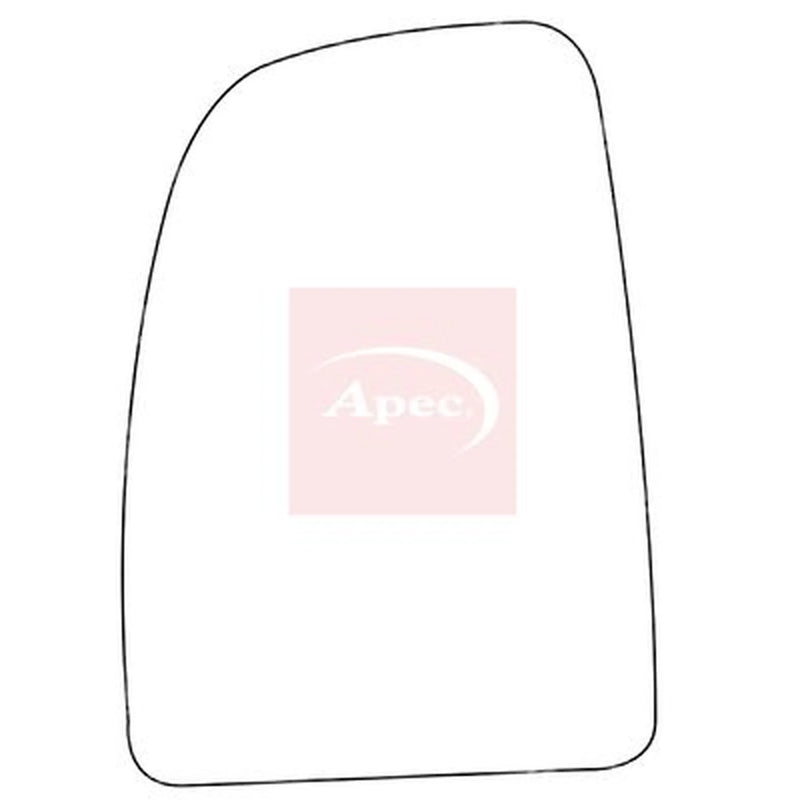Apec Exterior Wing Mirror Glass Left AMS2071