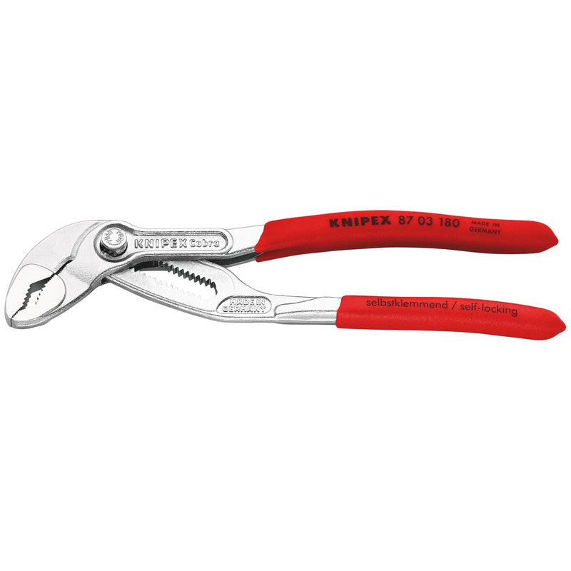 KNIPEX Cobra® Water Pump Pliers 180mm, 18 Adjustment Positions