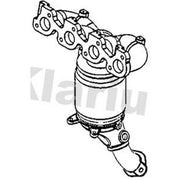 Klarius Catalyst Type Approved With Pipe 323565