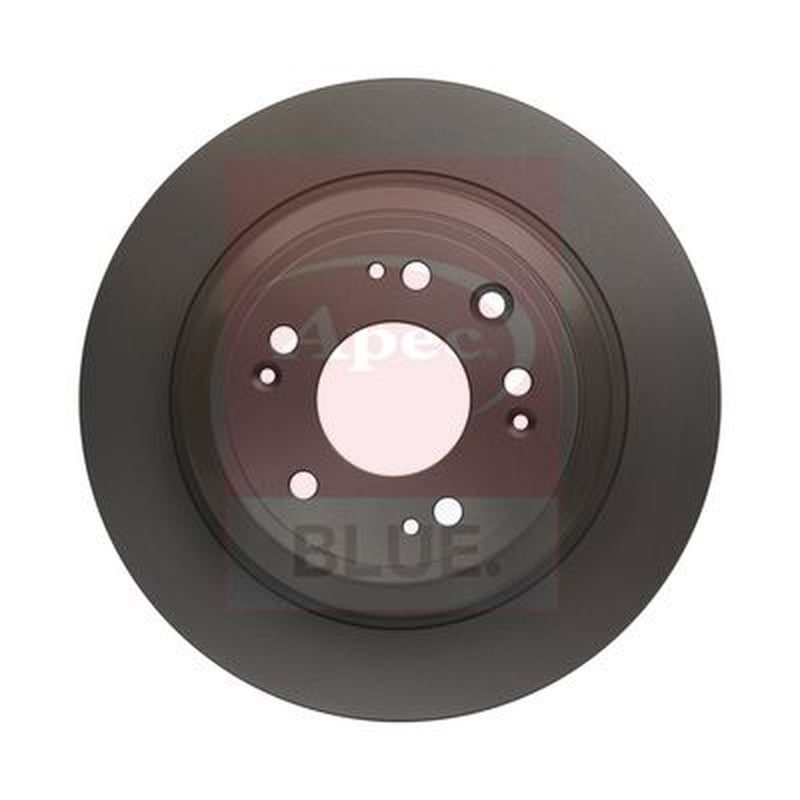 Apec 2 x Solid Rear Brake Discs SDK6583