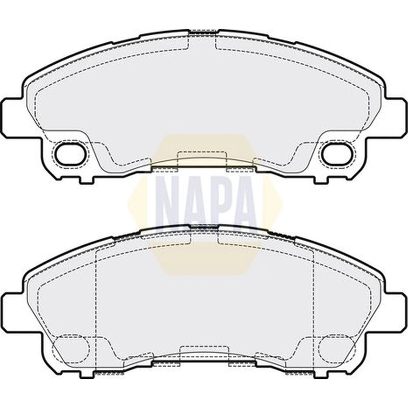 NAPA Brake Pad Set NBP1901