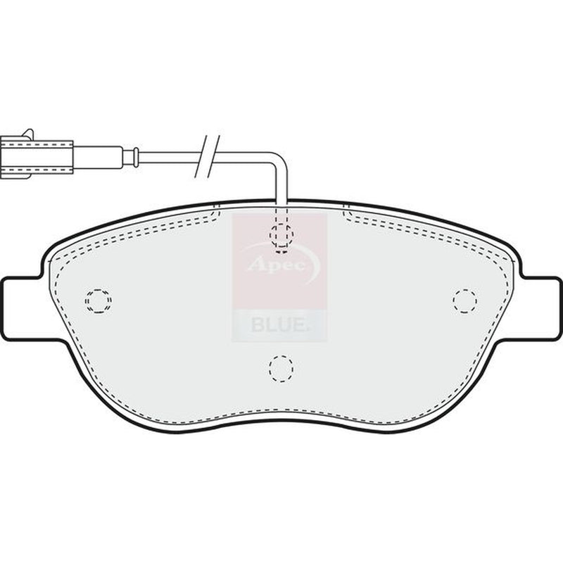 Apec Front Brake Pad Set PD3164