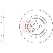 Apec 2 x Vented Front Brake Discs DSK2779