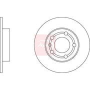 Apec 2 x Solid Rear Brake Discs DSK274