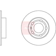 Apec 2 x Solid Rear Brake Discs DSK274