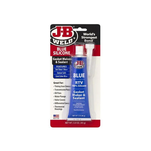 J-B Weld Silicone Gasket Maker & Sealant Blue 85g - 31316UK