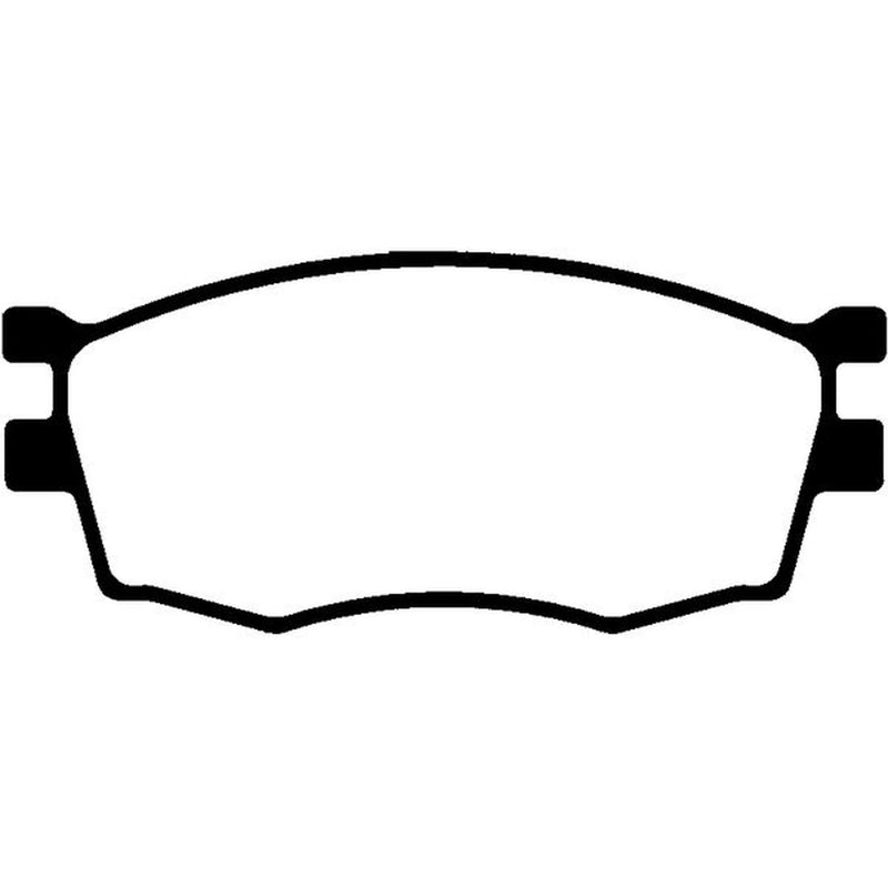 Abtex Front Brake Pad Set PLU1250