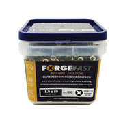 ForgeFix ForgeFast Pozi Compatible Elite Performance Wood Screw ZY 5.0 x 50mm
