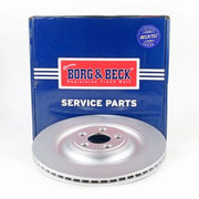 Borg & Beck 2 x Vented Rear Brake Discs BBD5948S