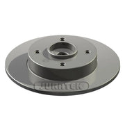 Juratek 2 x Solid Rear Brake Discs CIT128C