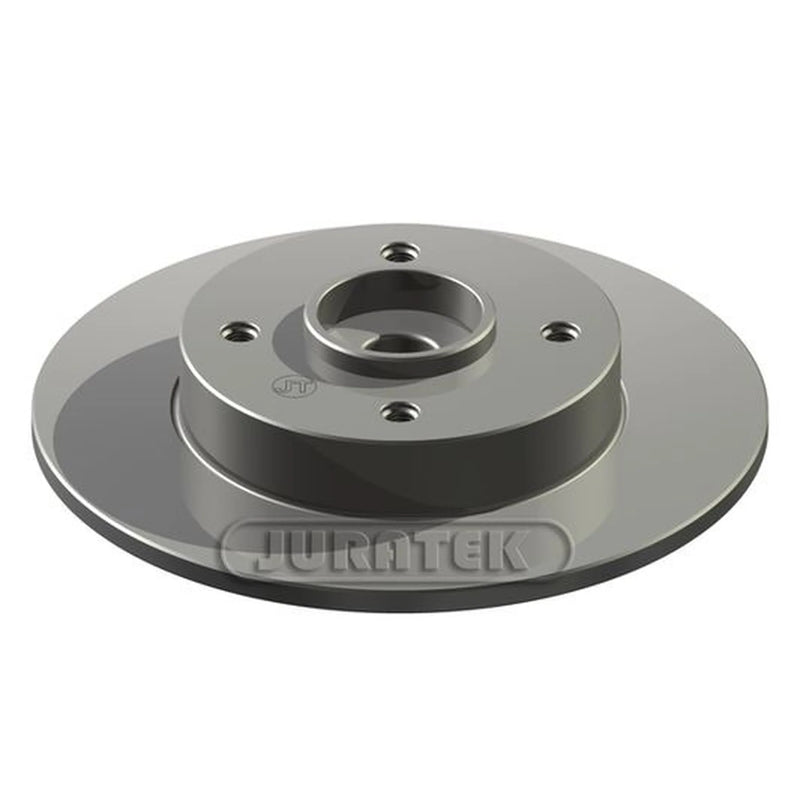 Juratek 2 x Solid Rear Brake Discs CIT128C
