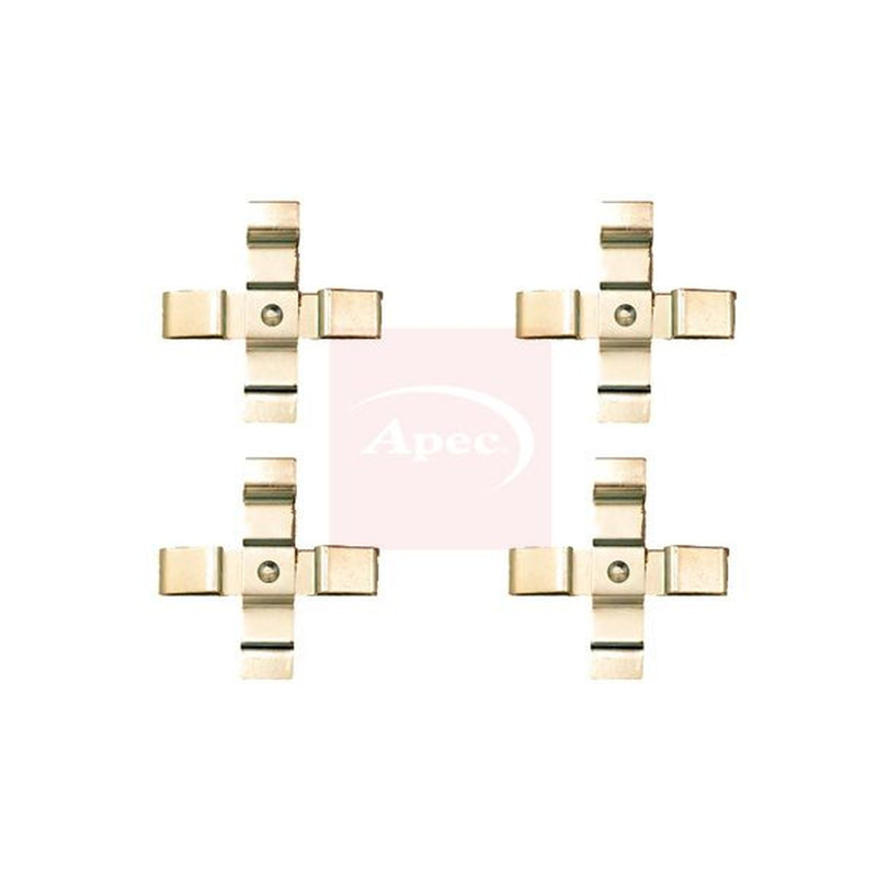 Apec Brake Pad Accessory Fitting Kit Front KIT1271