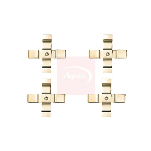 Apec Brake Pad Accessory Fitting Kit Front KIT1271