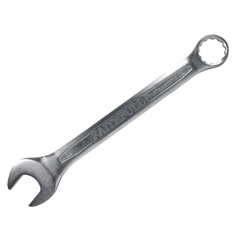 Faithfull Combination Spanner CV Satin Finish (group 2) 26-50mm