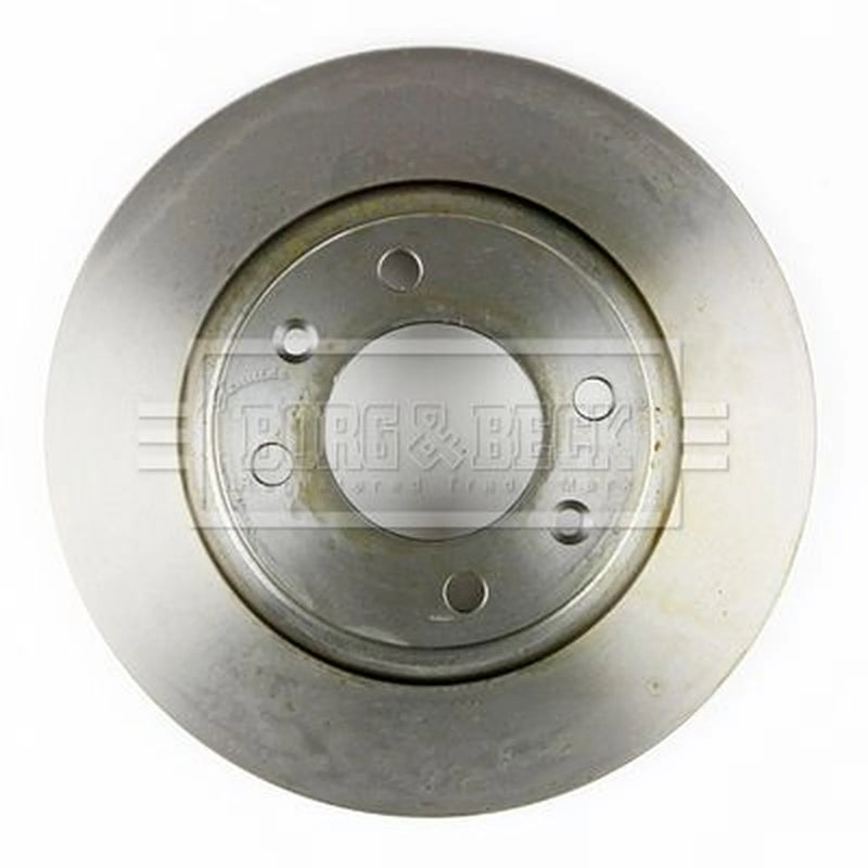 Borg & Beck 2 x Solid Rear Brake Discs BBD4261