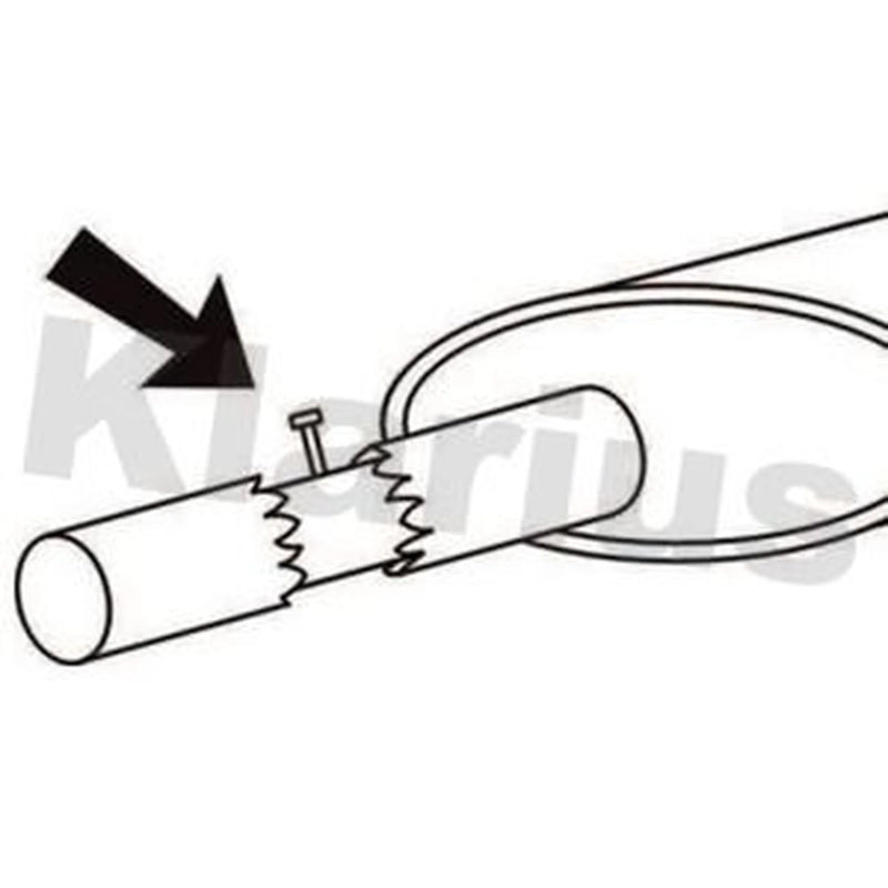 Klarius Exhaust System Clamping Piece OD ID Wide 430453