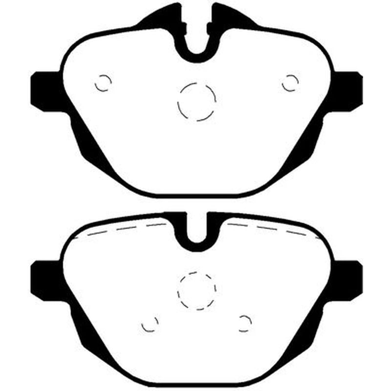 Abtex Rear Brake Pad Set PLU2105