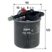 Valeo Fuel Filter Element 587600