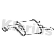 Klarius Box With Tail Pipe Rear CV4Q