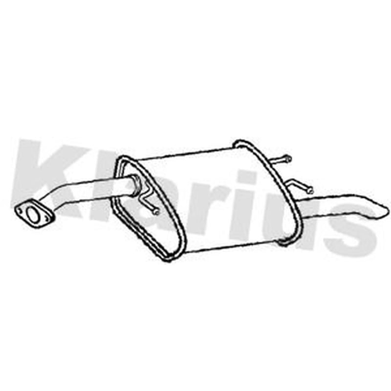 Klarius Box With Tail Pipe Rear CV4Q