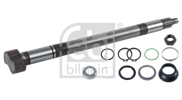 Febi Drum Brake Brake Shaft 108mm OD Right