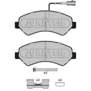 Juratek Front Brake Pad Set JCP022