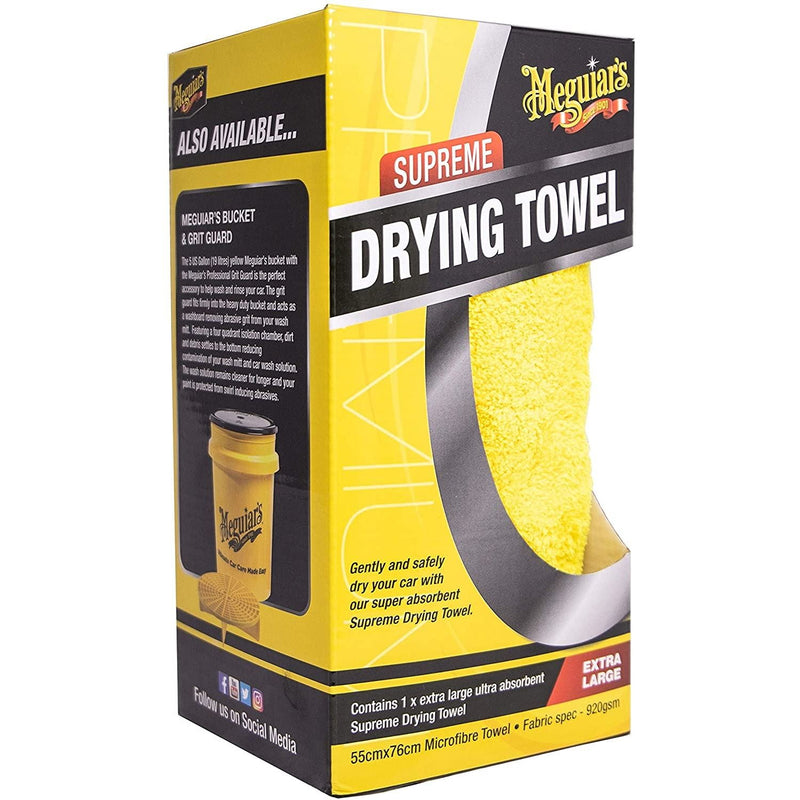 Meguiar's Supreme Drying Towel Extra Large 55cm x 76cm