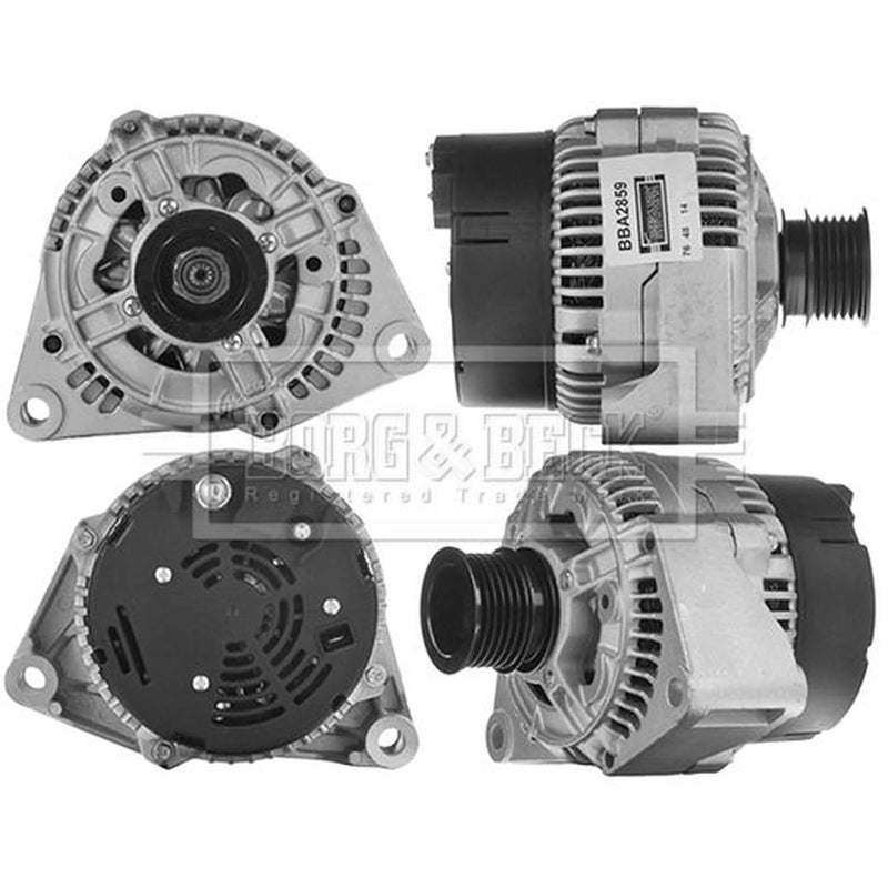 Borg & Beck Car Alternator 12V BBA2859