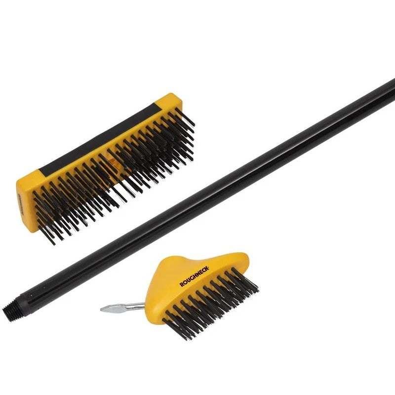 Roughneck Patio & Decking Brush Set, 3 Piece - 52-090