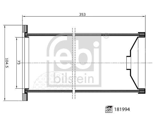 Febi Engine Air Filter