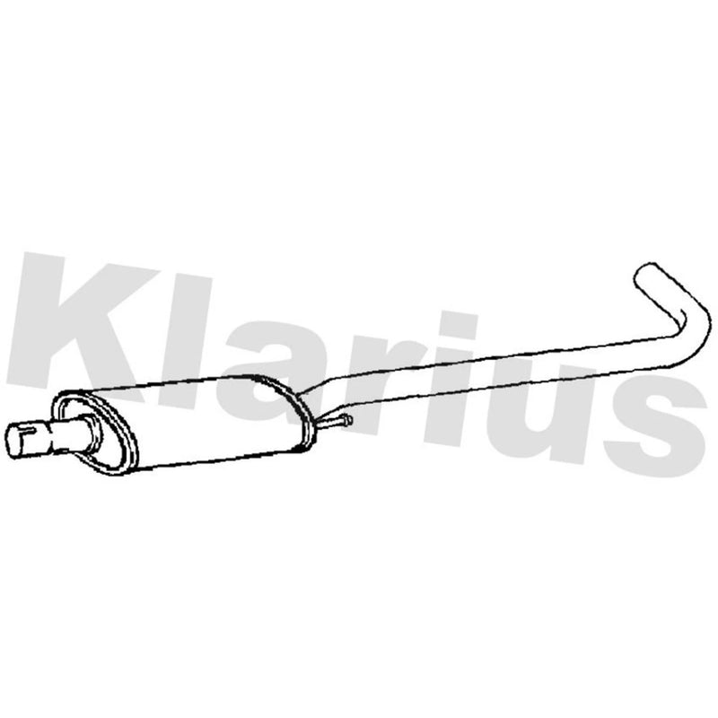 Klarius Box With Centre Pipe Centre KA194E