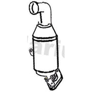 Klarius Catalyst Type Approved With Pipe 325241