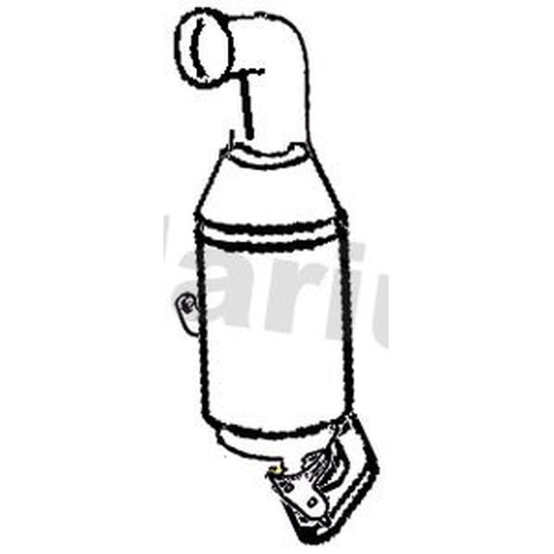 Klarius Catalyst Type Approved With Pipe 325241