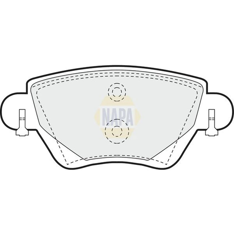 NAPA Rear Brake Pad Set NBP1185
