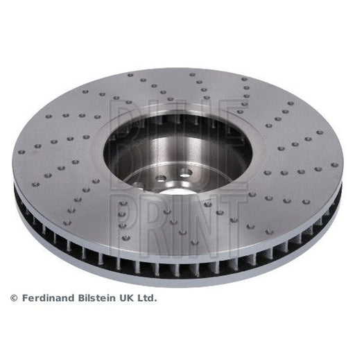 Blue Print 2 x Slotted/Perforated Front Brake Discs ADBP430141